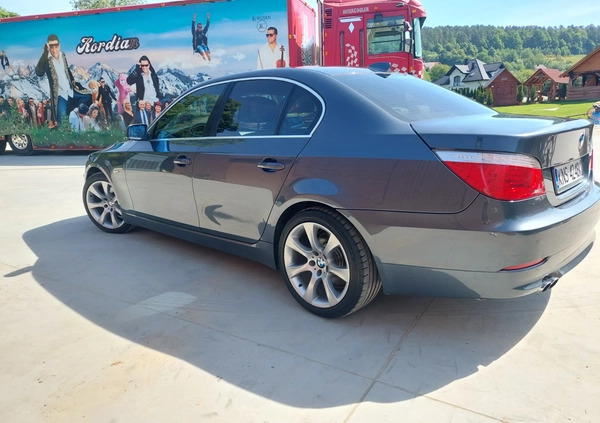 BMW Seria 5 cena 37500 przebieg: 254700, rok produkcji 2008 z Lubin małe 137